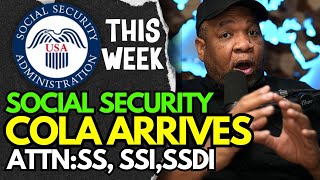 GREAT NEWS INCREASED Checks Arrive This Week Social Security COLA 2024 [upl. by Aleek]