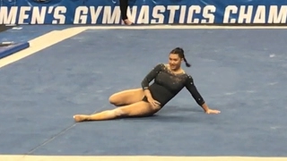 Kyla Ross UCLA Floor 2017 NCAA Semifinals Floor 9825 [upl. by Misaq]