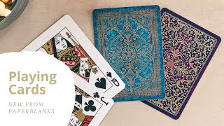 Introducing Paperblanks Playing Cards [upl. by Dodwell]