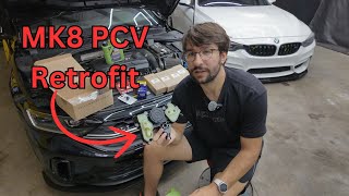 Fixing 2022 GLI Startup Smoke  Mk8 PCV Retrofit [upl. by Anek201]