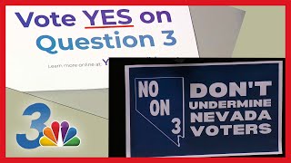 Nevada Ballot Question 3 Open primaries and rankedchoice voting [upl. by Nuhsal]