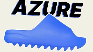 NEW Yeezy Slide Azure COMING SOON  Leaks  Info [upl. by Annim]