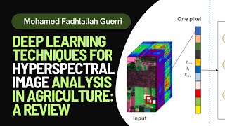 Deep learning techniques for hyperspectral image analysis in agricultureA review [upl. by Ardnasac]