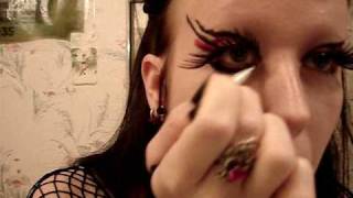 gothic makeup for 2009 [upl. by Behlke]