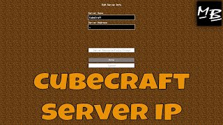 Minecraft CubeCraft Server IP Address [upl. by Ahsauqal]