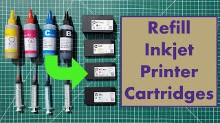 Refill Inkjet Printer Cartridges [upl. by Ivey208]