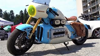 Galaxy Custom Bikes and Cars  BMW K1200RS Mille Miglia X Yamaha XS650 “The Dukе” [upl. by Pacian561]