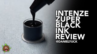 Intenze Zuper Black Tattoo Ink Review [upl. by Nibbor]