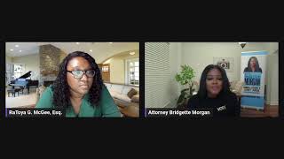 Legally Speaking Who is Candidate amp Attorney Bridgette M Morgan [upl. by Naahs]