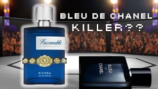 bleu de chanels ultimate rival  façonnable riviera eau de parfum first impression  review [upl. by Elraet]