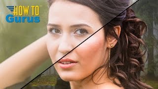 How You Can Use Refine Edge for Hair Masking in Photoshop CS4 CS3 to Replace Background [upl. by Irolam]