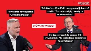 Były minister PiS uderza w Mariusza Kamińskiego „Ma pewną przypadłość” [upl. by Livingston965]