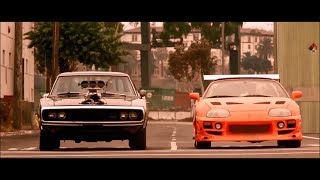 Fast amp Furious 1  Brian Oconner vs Dominic Toretto Final Car Race [upl. by Dlanigger456]