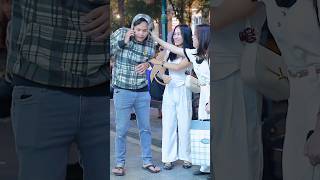 Handcuffing unknown people is a prank copyright funny comedy [upl. by Attelahs328]