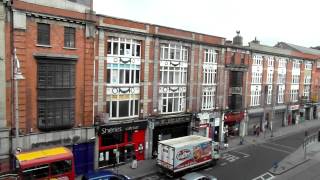 The view from Wynns Hotel Dublin Ireland [upl. by Carpet]