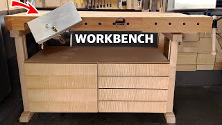 The Ultimate Workbench Setup  Hofmann amp Hammer with Pattern Maker’s Vise [upl. by Assirhc]