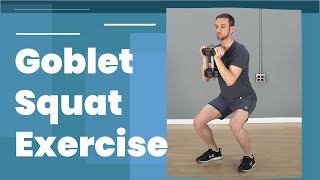 Goblet Squat  Total Body Exercise [upl. by Colene360]