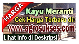 Update 2024 Harga Kayu Meranti RP Pusat Informasi Terbaru Penjual Pembeli [upl. by Adnaram]