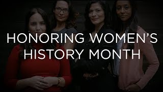 Honoring Womens History Month [upl. by Kylila312]