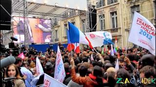 Victoire de François Hollande en direct de Solferino [upl. by Nanoc537]