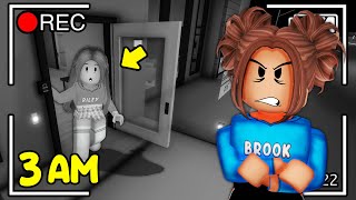 I Caught My SISTER SNEAKING OUT At 3AM In Roblox Snapchat [upl. by Adrea]