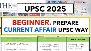 UPSC 2025  Not Started Current Affairs Only this has to be done thinkbasicfolks [upl. by Dorraj]