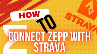 How to connect Zepp with Strava Step By Step 2024 [upl. by Nymassej694]