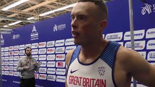 Richard Kilty  Mens 60m Final [upl. by Nastassia963]