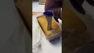 pound cake foodvlogger dessert sweettooth poundcake foodie cake eats sweettreats [upl. by Seyer]