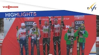 Highlights  Canada surprises in the Team Sprint in Toblach  FIS Cross Country [upl. by Gerianne57]