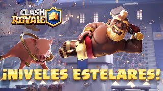 Clash Royale ¡Presentando Niveles Estelares [upl. by Keefer]