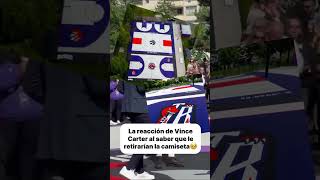 Vince Carter no pudo contener las lágrimas🥹 nba [upl. by Dolan366]