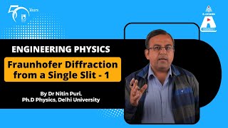 Fraunhofer diffraction from a single slit  Part 1  Engineering Physics  S Chand Academy [upl. by Reggy]