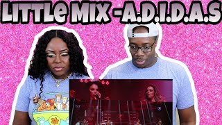 Little Mix ADIDAS  Get Weird Tour at the BIC Couple Reacts [upl. by Danyluk]