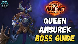 Queen Ansurek Boss Guide  Full Video  Nerubar Palace Raid [upl. by Cul]