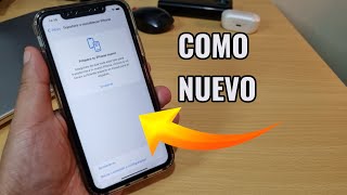 Cómo Formatear Restaurar o Borrar tu iPhone y dejarlo como NUEVO por si piensas venderlo [upl. by Issak]