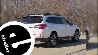 etrailer  Best 2015 Subaru Outback Wagon Trailer Hitch Options [upl. by Robins380]