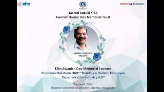 12th Awanish Dev Memorial Lecture [upl. by Olumor]