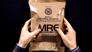 ASMR US Military MRE [upl. by Beeson878]