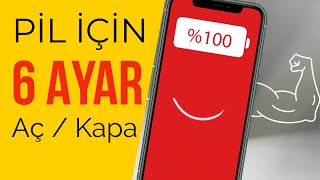 iPhoneda pil kullanım süresini arttırmak için 6 öneri [upl. by Niki]