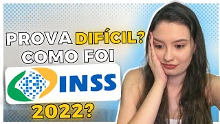 COMO É A PROVA DO CONCURSO INSS [upl. by Ifill508]