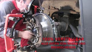 SAF HOLLAND BRAKE DISC REPLACEMENT [upl. by Vivl]