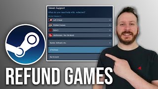 How To Refund Games On Steam [upl. by Runck132]