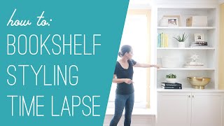 How I Style A Bookshelf [upl. by Olivia397]