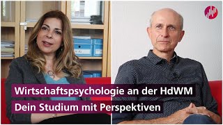 Darum Wirtschaftspsychologie an der HdWM [upl. by Nyra]