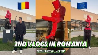 2nd vlogs in Romania 🇷🇴🇪🇺 Bucharestilfov halka gumgam 😁 [upl. by Qulllon]