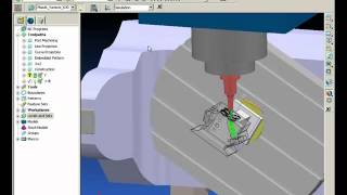 PowerMILL 5 Axis Overview Ports [upl. by Adnohral635]