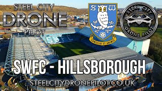 SWFC HILLSBOROUGH Stadium DRONE 4K [upl. by Joceline]