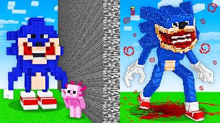 I Cheated With SHIN SONIC In Minecraft Build Battle Scary [upl. by Dora]