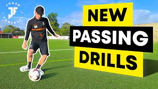 3 PASSING DRILLS FOR SOCCER ⚽️ JONER FOOTBALL [upl. by Ainoek]